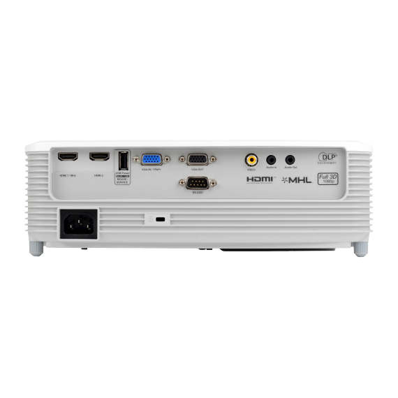 OPTOMA W400  DLP 3D, WXGA, 1280X800, THROW RATIO 1.55 - 1.73:1, DISTANCE: 1,2-12M, 22000:1, 4000LM, 7 000 HRS (ECO+), HDMI, HDMI (MHL), VGA, USB, 2W S