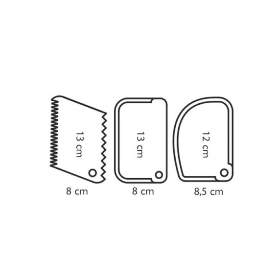 630300 SET SPATULE COFETARIE 3 BUC, DELICIA