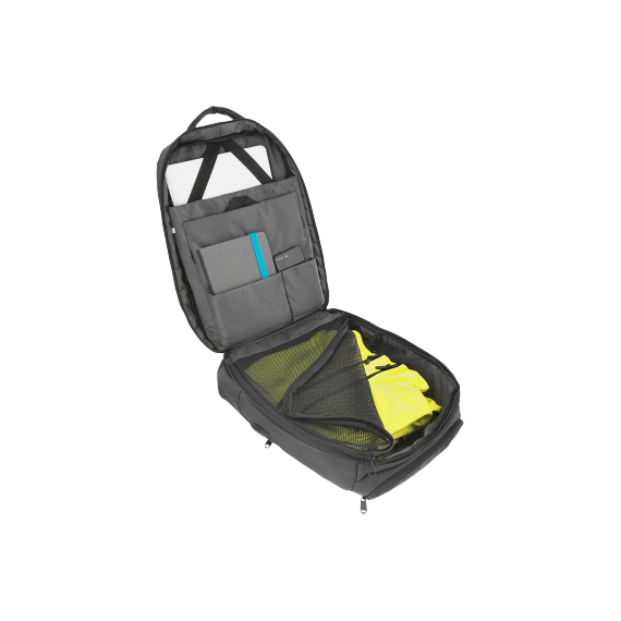 RUCSAC-LAPTOP, BUSINESS XL, USB CHARGING PORT 17.3", WATER RESISTANT, TELLUR BLACK  TLL611252