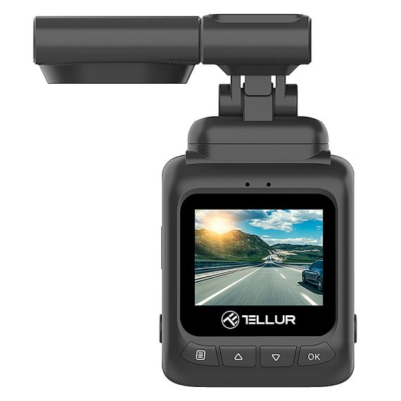 CAR VIDEO RECORDER TELLUR DASH PATROL DC2, FULLHD 1080P, GPS, BLACK  TLL711002