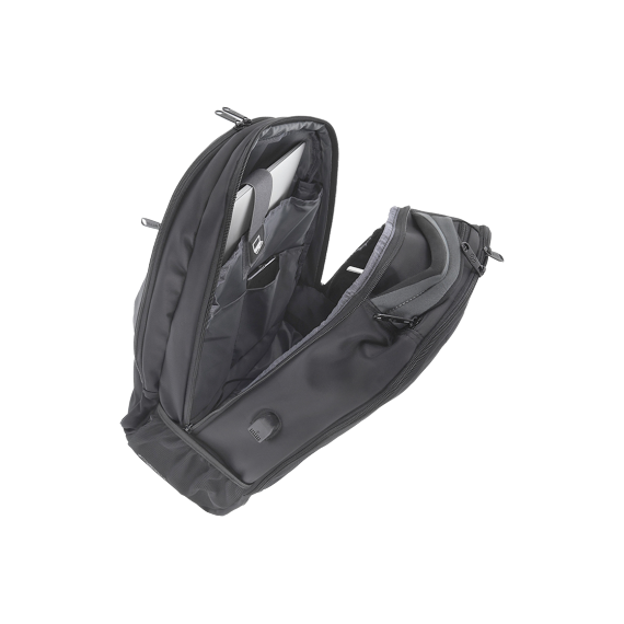 RUCSAC-LAPTOP, TROLLER, CARRY, USB CHARGING PORT 15.6", TELLUR BLACK  TLL611272