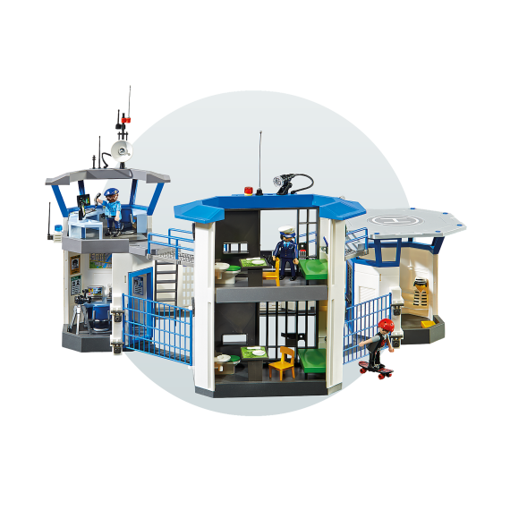 PM6919 POLICE HEADQUARTERS WITH PRISON