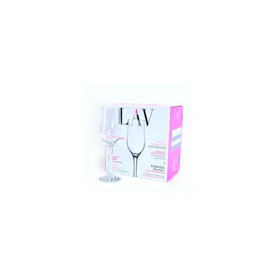 SET PAHARE STICLA PENTRU SAMPANIE 195 ML 6PC LV-NEV539F LAV