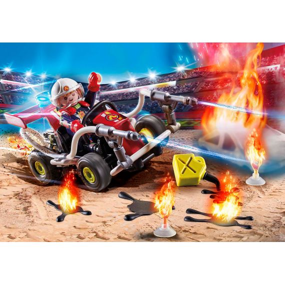 PM70554 STUNT SHOW FIRE QUAD
