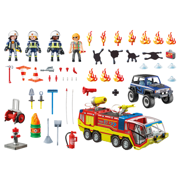 PM70557 FIRE ENGINE WITH TRUCK
