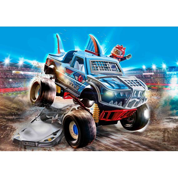 PM70550 STUNT SHOW SHARK MONSTER TRUCK