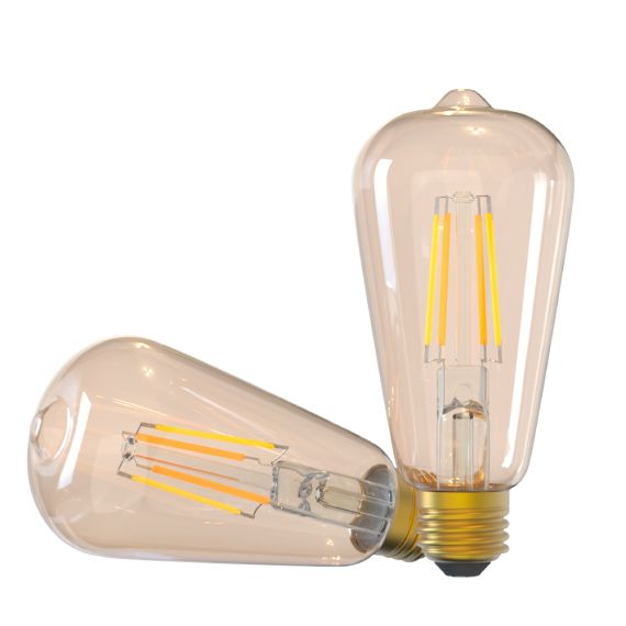 WIFI RETRO SMART FILAMENT AMBER BULB E27, 6W, WARM/WHITE TELLUR  TLL331191