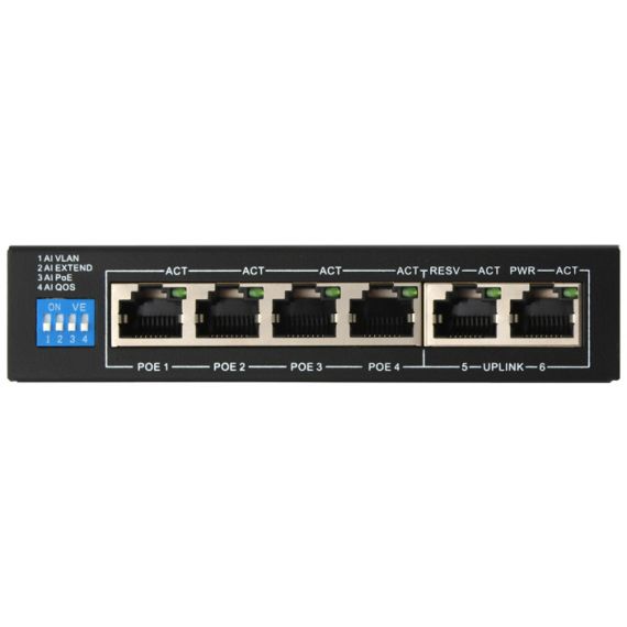 COMUTATOR FOXGATE WATCHDOG POE S5904P-FE2-AI (60W)