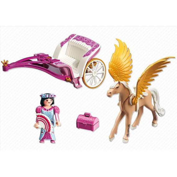 PM5143 PRINCESS WITH PEGASUS CARRIAGE