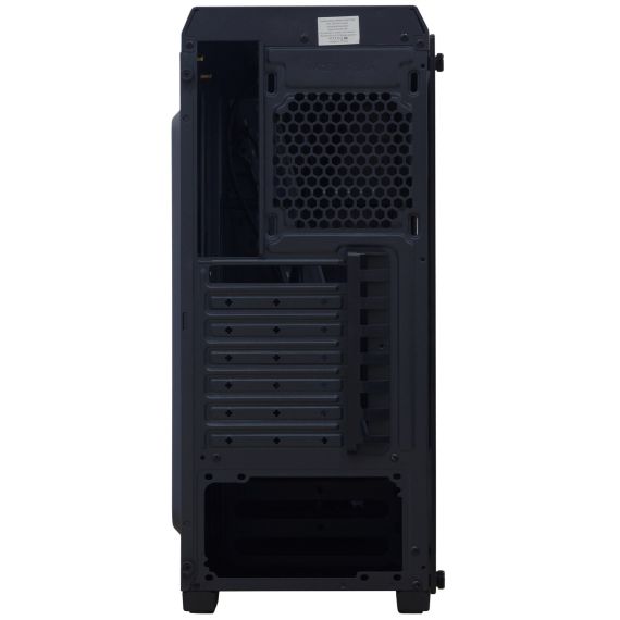 CASE SPACER - GAMING, MIDDLE TOWER, ATX, "FLASH", FARA SURSA, STICLASECURIZATA, USB 2.0 X 2, USB 3.0 X 1, PSU SHROUD, BLACK "SPCS-GC-FLASH"