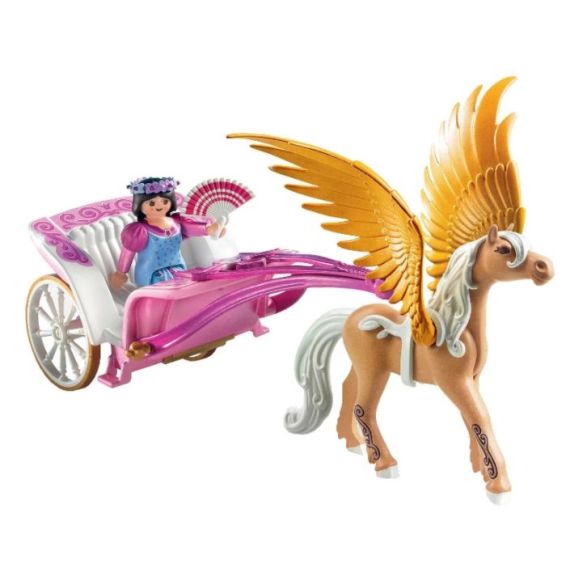 PM5143 PRINCESS WITH PEGASUS CARRIAGE