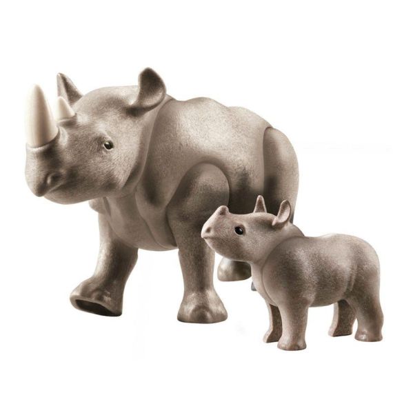 PM70357 RHINO WITH CALF