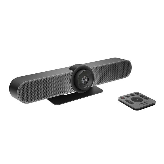 LOGITECH VIDEO CONFERENCING SYSTEM MEETUP, 4K ULTRA HD (2160P 30FPS),FIELD OF VIEW 120°, 5X HD ZOOM, INTEGRATED MICROPHONE WITH 3 BEAMFORMING ELEMENTS