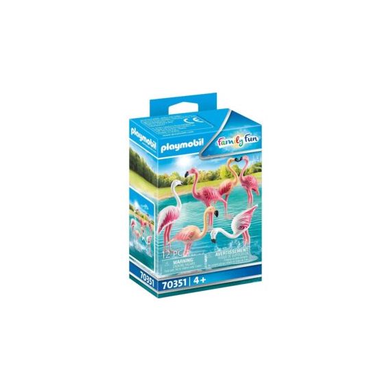 PM70351 FLOCK OF FLAMINGOS