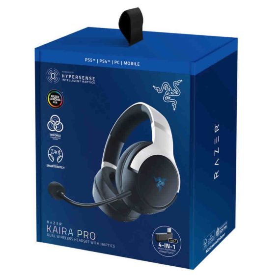 HEADPHONE RAZER KAIRA PRO DUAL WIRELESS HEADSET WITH HAPTICS