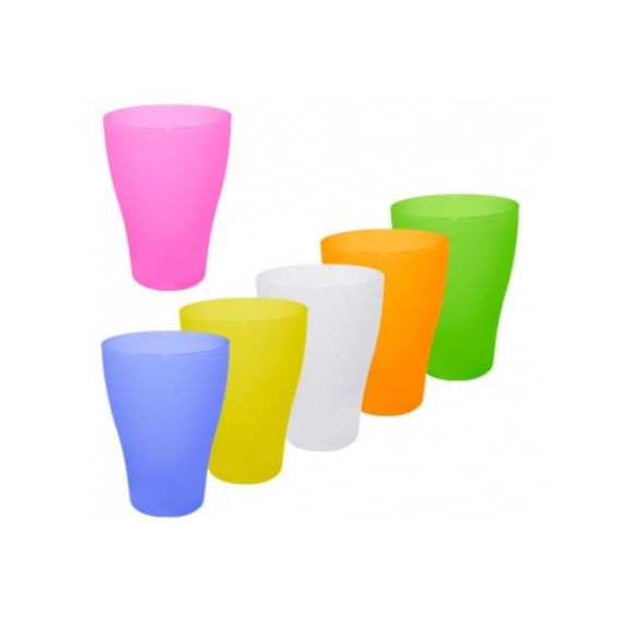 167206 SET PAHARE DIN PLASTIC 0.25 L (6 BUC) ALEANA