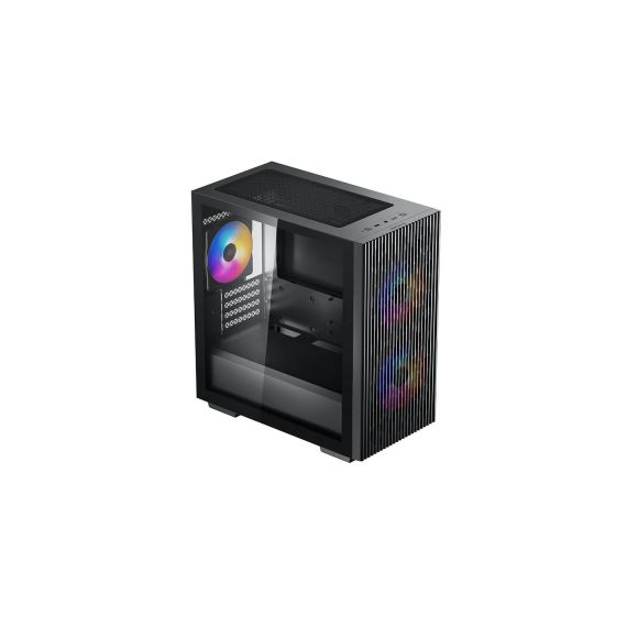 CARCASA DEEPCOOL MATREXX 40 3FS / W/OPSU / SIDE-WINDOW / 3X120MM FANS / MICRO-ATX / BLACK
