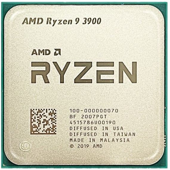 PROCESOR AMD RYZEN 9 3900 / AM4 / 12C/24T / BULK WITH COOLER
