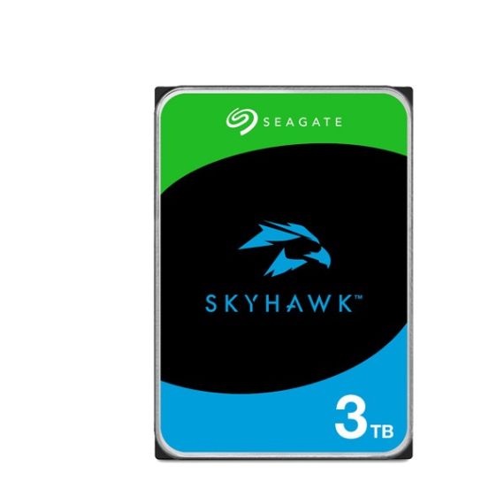 3.5" HDD SEAGATE ST3000VX015 SKYHAWK SURVEILLANCE / 3TB  / 5400RPM / 256MB
