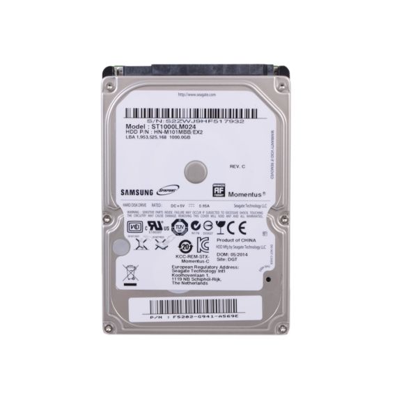 2.5" HDD SEAGATE ST1000LM024 / 1TB / 5400RPM / 8MB