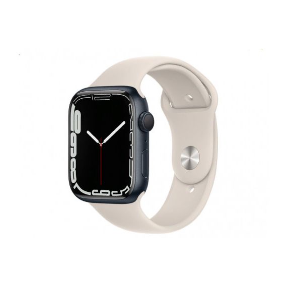 APPLE WATCH SERIES 7 GPS 45MM MKN63 STARLIGHT