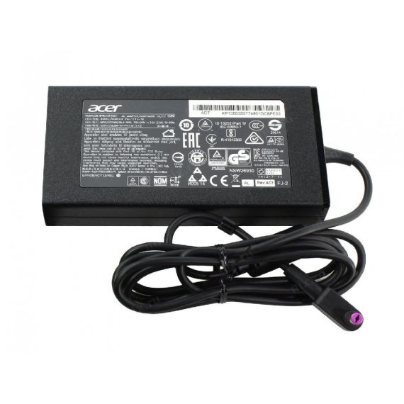 AC ADAPTER CHARGER FOR ACER 19V-7.1A (135W) ROUND DC JACK 5.5*1.7MM ORIGINAL