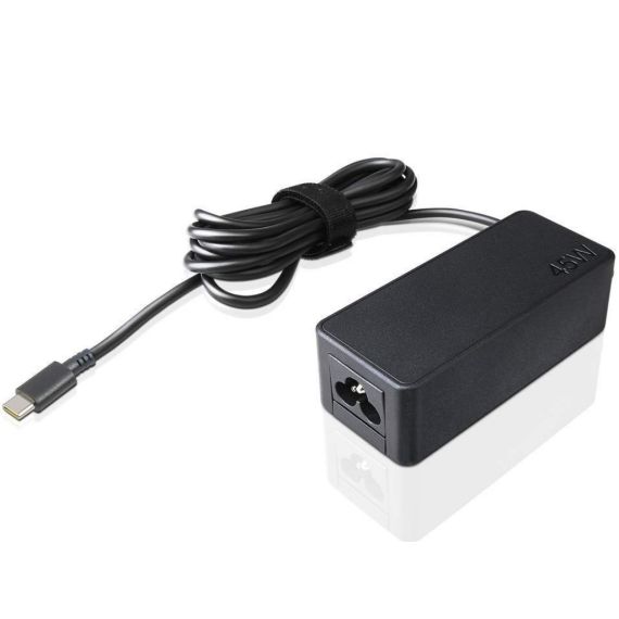 AC ADAPTER CHARGER FOR LENOVO 20V-2.25A (45W) USB TYPE-C DC JACK ORIGINAL