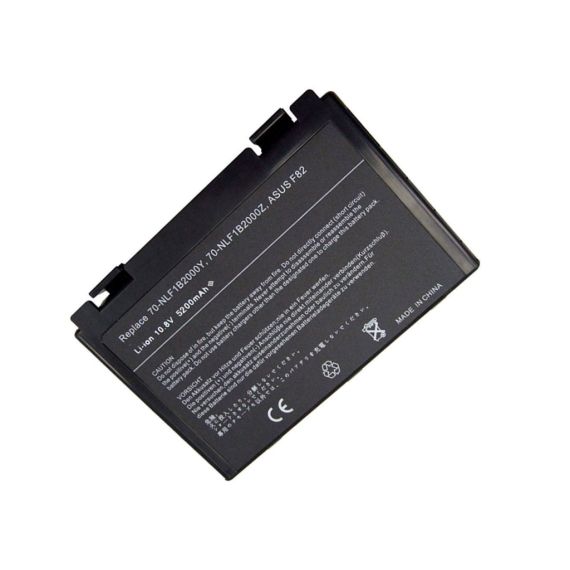 BATTERY ASUS K40 K50 K51 K60 K61 K70 X5D A32-F52 A32-F82 11.1V 5200MAH BLACK OEM