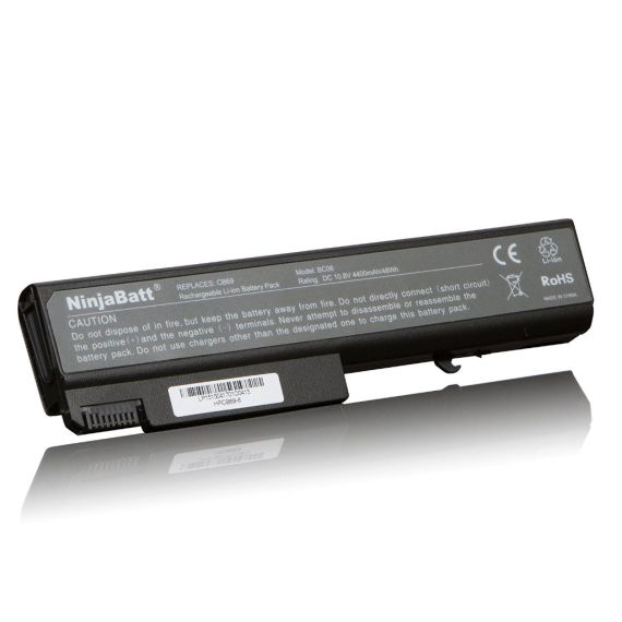 BATTERY HP COMPAQ 6535B 6440P 6440B 6445B 6450B 6500B 6530B 6540B 6545B 6550B 6555B 6700B 6730B 6735B 6930P 8440P 8440W TD06 HSTNN-UB68 / IB68 / IB69 / CB69 / UB69 / I44C / I45C / C68C / XB69 / XB59 10.8V 5200MAH BLACK OEM