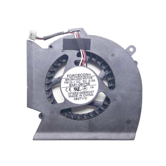 CPU COOLING FAN FOR SAMSUNG R523 R525 R528 R530 R538 R540 R580 RV508 RV510 P530 (3 PINS)