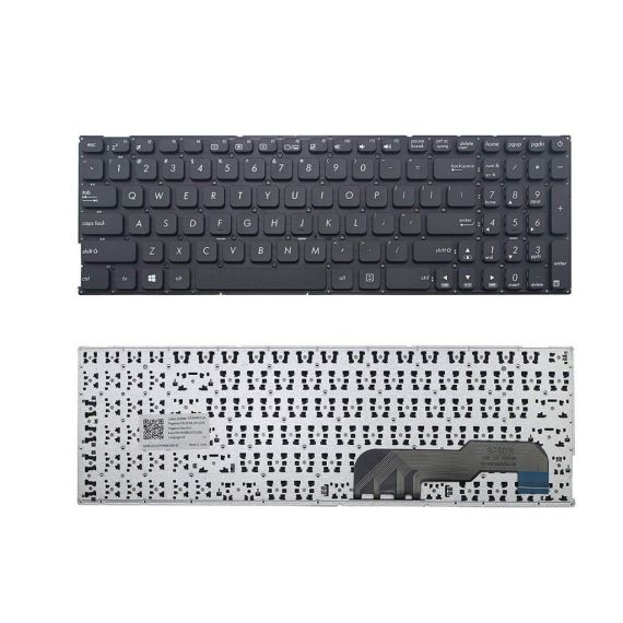 KEYBOARD  ASUS X541 A541, F541, K541  W/O FRAME "ENTER"-SMALL ENG/RU BLACK