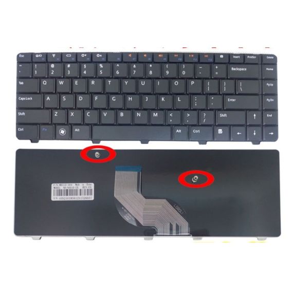 KEYBOARD DELL INSPIRON N3010 N4010 N4020 N4030 M5030 N5030 ENG. BLACK