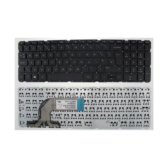 KEYBOARD HP PAVILION 15-E 15-N 15-G 15-R 15-S 15-D 15-A 250 255 256 G2 G3 340 345 350 355 355 G1 G2 G3 W/FRAME ENG/RU BLACK