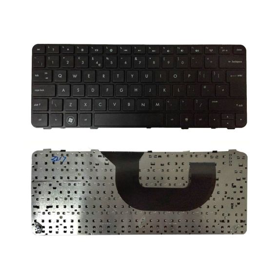KEYBOARD HP PAVILION DM1-3000 DM1-4000 W/FRAME ENG. BLACK
