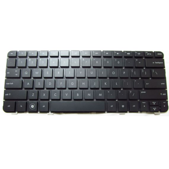 KEYBOARD HP PAVILION DM1-3000 DM1-4000 W/O FRAME "ENTER"-SMALL ENG. BLACK
