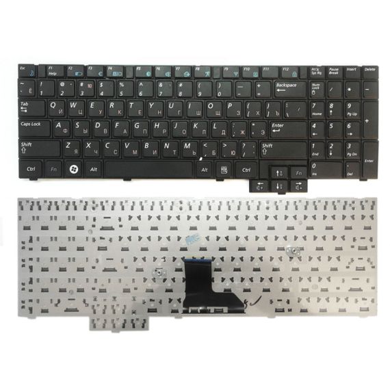 KEYBOARD SAMSUNG R528 R525 R530 R52 R538 RV508 RV510 R517 R519 R719 R618 P530 P580 R540 R620 E452 E532 ENG/RU BLACK