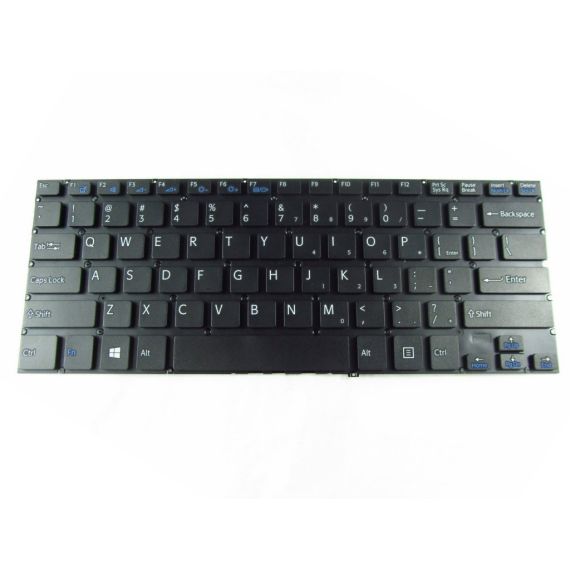KEYBOARD SONY SVF14E SVF14A W/O FRAME "ENTER"-SMALL ENG. BLACK