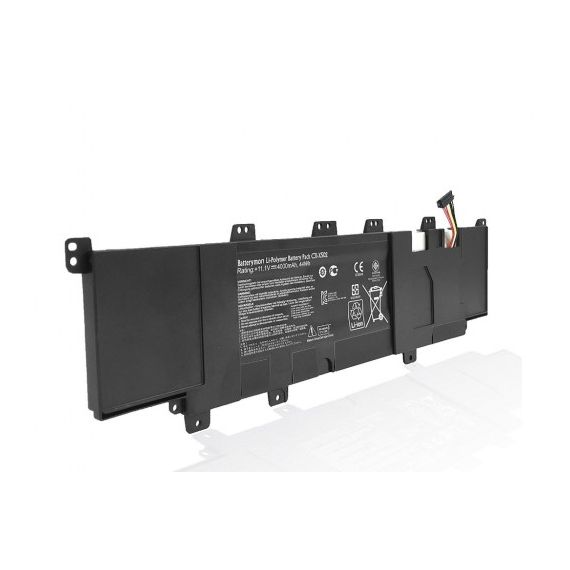BATTERY ASUS X502 S500 V500 PU500 C21-X502 C31-X502 11.1V 4000MAH BLACK ORIGINAL