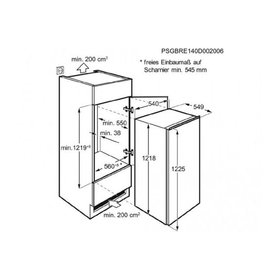 FRIGIDER  ELECTROLUX  LRB 3AF12S