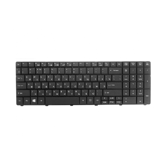 KEYBOARD ACER ASPIRE E1-531 E1-521 E1-571 E1-732 E1-772 TRAVELMATE P253 P453 5335 5542 5735 7740 8571 8572 ENG. BLACK