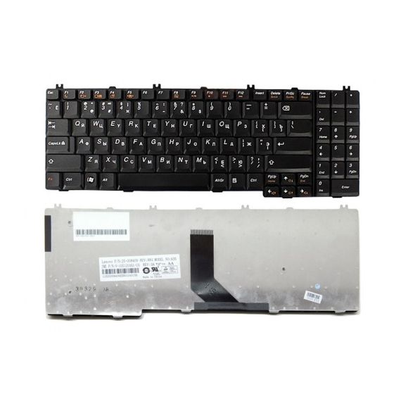 KEYBOARD LENOVO B550 B560 G550 G555 V560 ENG/RU BLACK