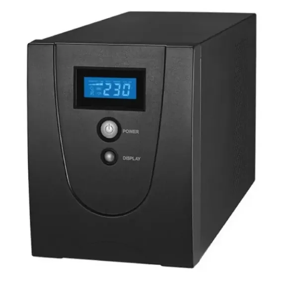 UPS  ULTRA POWER 2000VA (3 STEPS OF AVR, CPU CONTROLLED, USB) METAL CASE, LCD DISPLAY