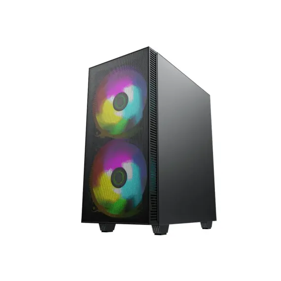 CARCASA PC GAMEMAX AERO, MIDI-TOWER, ATX, NEGRU