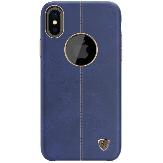 ЧЕХОЛ NILLKIN IPHONE X - ENGLON, СИНИЙ