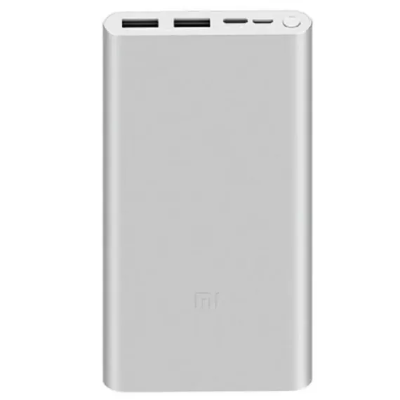 ACUMULATOR EXTERN XIAOMI POWER BANK 3, 10000MAH, ARGINTIU