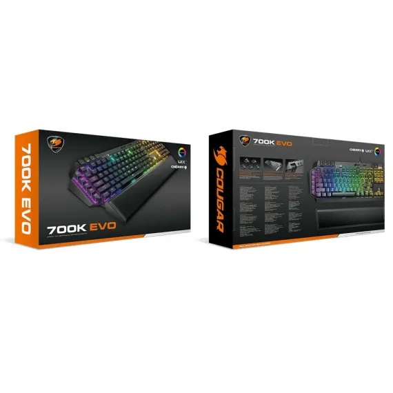 TASTATURA COUGAR 700K EVO, CU FIR, NEGRU