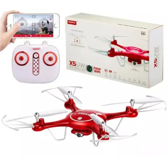 DRONA SYMA X5HW, ROSU