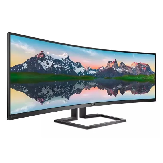 48,8" MONITOR PHILIPS 498P9, VA 5120X1440 DUAL QHD, NEGRU