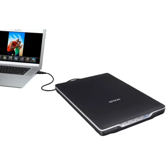 SCANNER-TABLET EPSON PERFECTION V19, A4, NEGRU