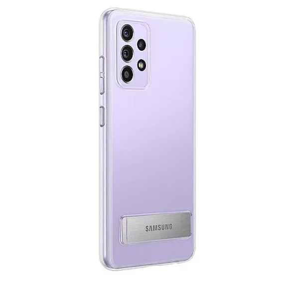 HUSA SPATE SAMSUNG CLEAR STANDING COVER - GALAXY A72, TRANSPARENT
